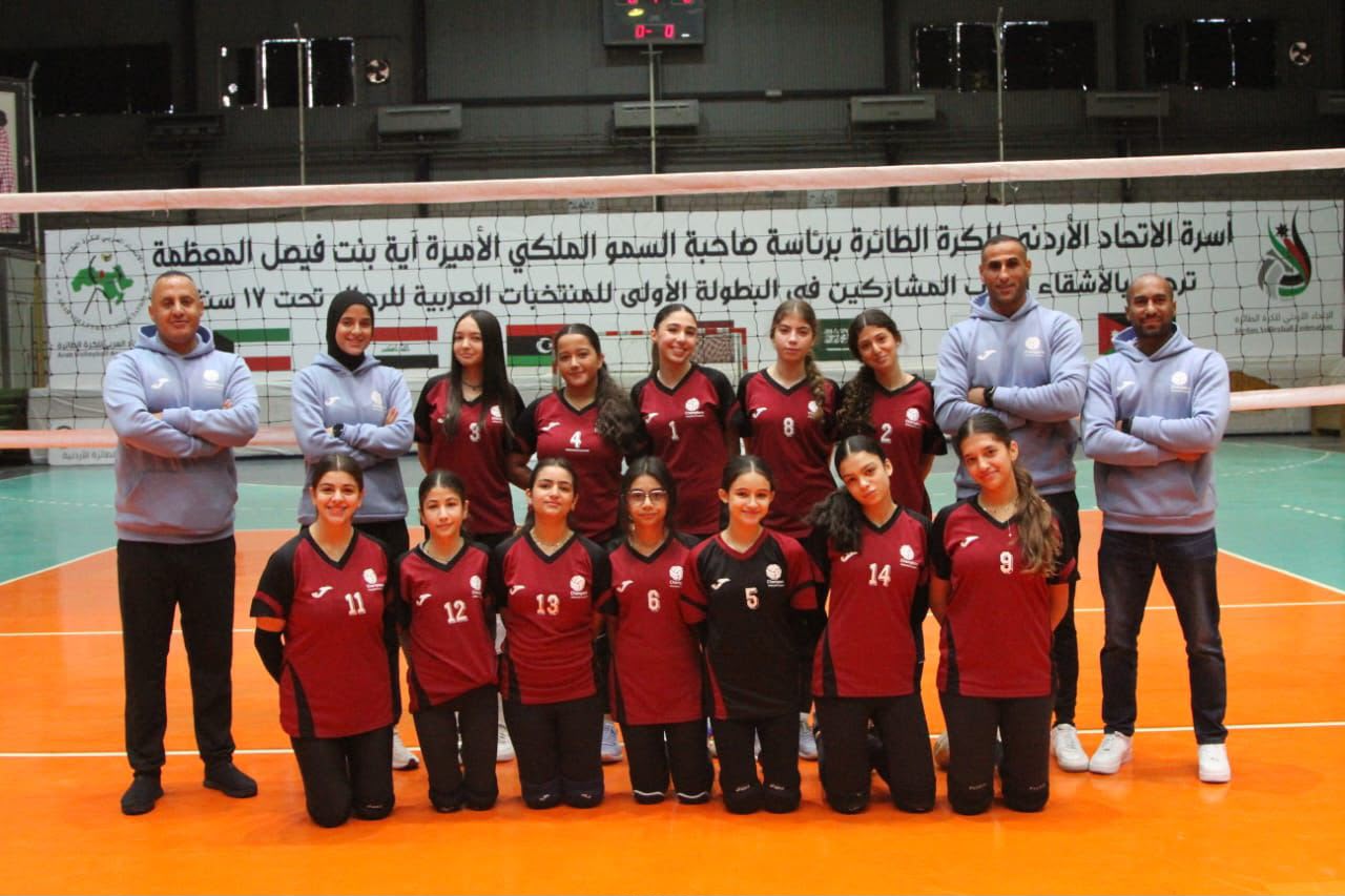 Team lineup, Jordan Volleyball Federation